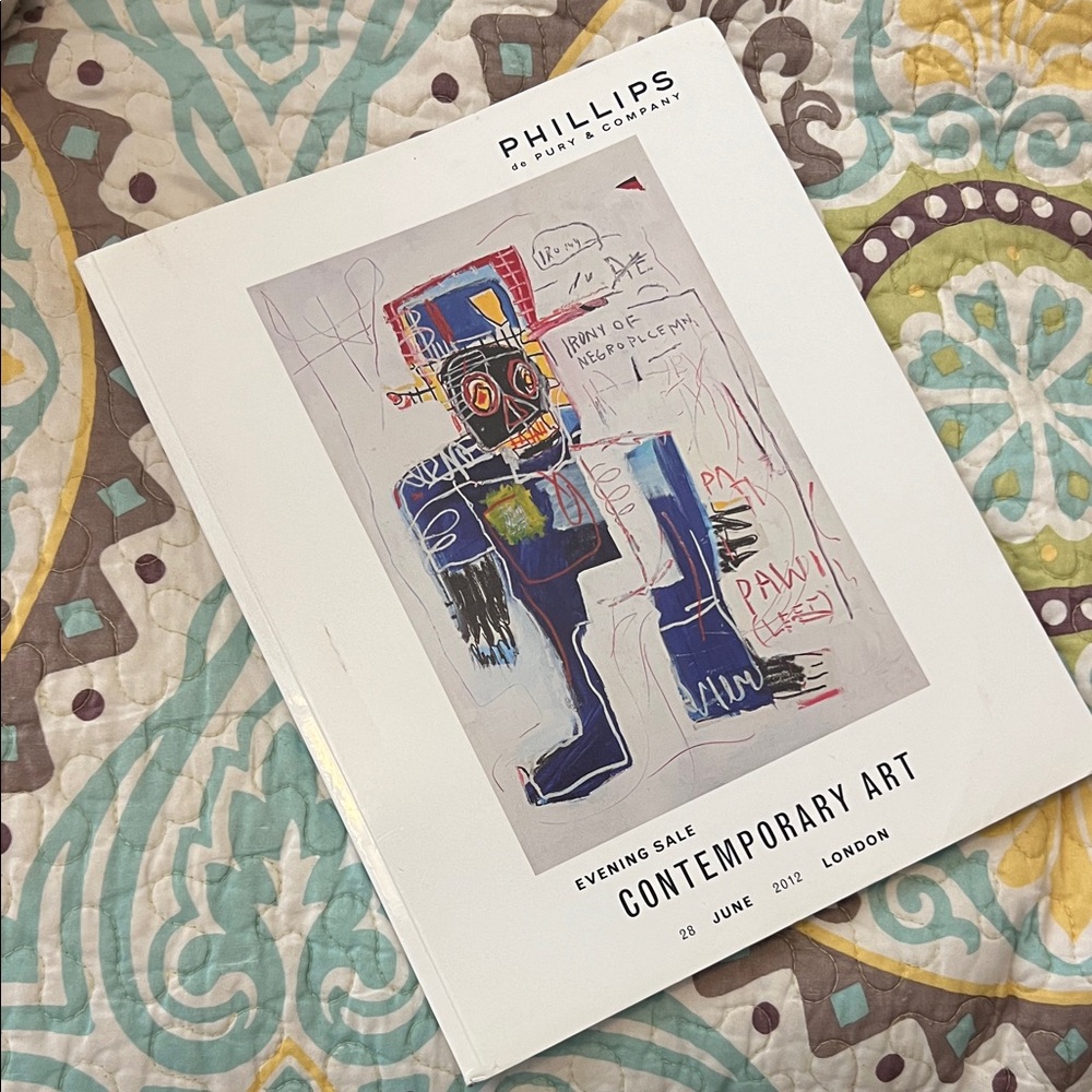🔥PHILLIPS LONDON CONTEMPORARY ART AUCTION COFFE TABLE BOOK 2012